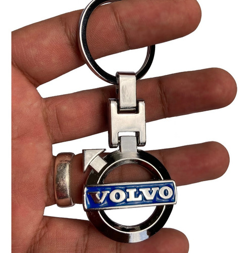 Foto de Llavero Emblema Volvo Logo Metal 3d