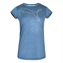 T-shirt Entrenamiento Dama Puma 58639456 Poliester Azul