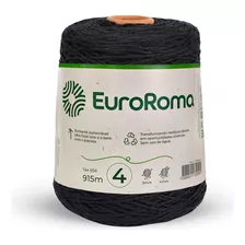 Barbante Euroroma 915m Fio 4 Eurofios Diversas Cores Crochê