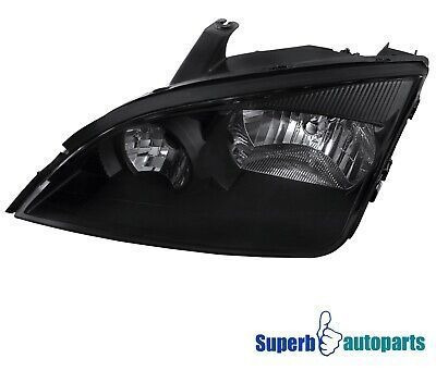 Fits 2005-2007 Ford Focus Zx3 Zx4 Zx5 Black Headlights T Spa Foto 8