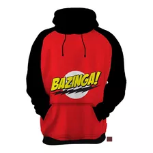 Blusa De Frio Moletom Bazinga The Big Bang Teory Série 01