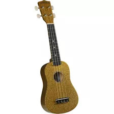 Ukelele Soprano Hot Rod De 4 Cuerdas, Brillo Champagne,...