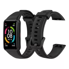 Correa Banda De Silicone Para Huawei Band 6 Y Honor Band 6