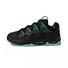 Zapatilla Osiris Modelo D3 2001 Negro Verde Nueva Colección