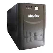  Atomlux Ups Ups1500@ 1500va Entrada Y Salida De 220v Ca Negro