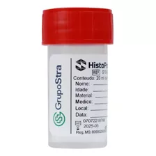 Histopot Solução Biópsia Frasco 40 Ml C/ Formalina 25 Unid