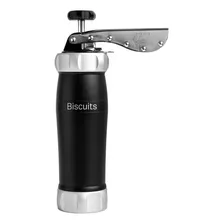 Biscoiteira Máquina Fazer Biscoito Preta Marcato Elegance Cor Preto