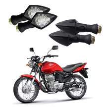 Kit 4 Setas Moto Honda Cg 125 Fan 2016 2017 2018 2019 2020