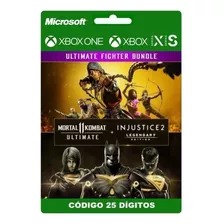 Mortal Kombat 11 + Injustice 2 Leg Bundle Xbox - 25 Dígitos