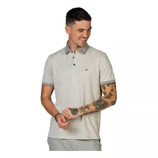 Camisa Polo Masculina Manga Curta Slim Docthos