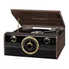 Victrola Vta 240 4 En 1 Tocadiscos Con Bluetooth Color Negro