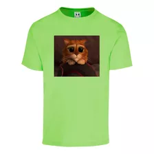 Playera Gato Con Botas Shrek Mod. 0021 12 Colores