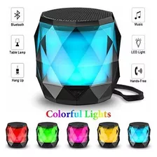 Altavoz Bluetooth Led, Altavoz Inalambrico Lfs Night Light,