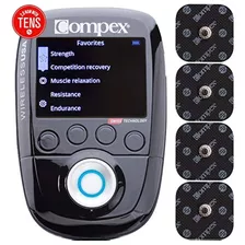 Estimulador Muscular Compex Wireless Usa 2.0 Con Kit Tens Bu