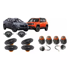 Kit Alto Falantes Hertz Para Jeep Renegade Dcx 87.3 Dcx 690