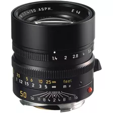 Leica Summilux-m 50mm F/1.4 Asph. Lente (black)