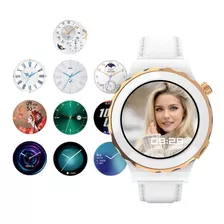 Smartwatch Relógio Hw3 Inteligente Android E Ios Feminino