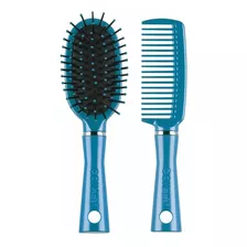 Escova De Cabelo Conair Fusion Amp Comb Cushion, Cores De Ta