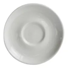 Plato Taza Cafe Porcelana Monza Verbano 11,7cm X 6 Unidades