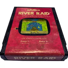 Cartucho Atari 2600 River Raid Original Activision Juego Ok