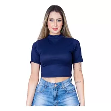 Camiseta Cropped Feminino Tshirt Blusa Estilosa 