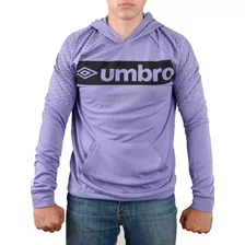 Sudadera Umbro Con Capucha Morada Um22810 Umbro 100% Origina