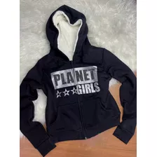 Blusa De Frio Planet Girls Moda Feminina Inverno Casaco