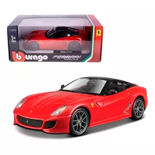  Ferrari Racing 1/24 599 Gto Rojo Burago Febo