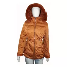 Parka Feminina Dupla Face Teddy Ted Forrada Inverno Pelinhos