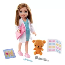 Muñeca Barbie Mundo De Chelsea Profesión Pediatra