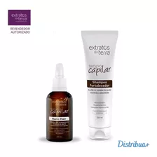 Kit Terapia Capilar Shampoo + Nano Hair Extratos Da Terra