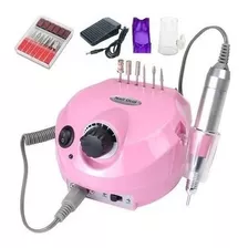 Torno Para Uñas Profesional Manicuria Pedicuria Pedal Fresas