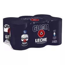 Leche Gloria Six Pack Lata 400g 