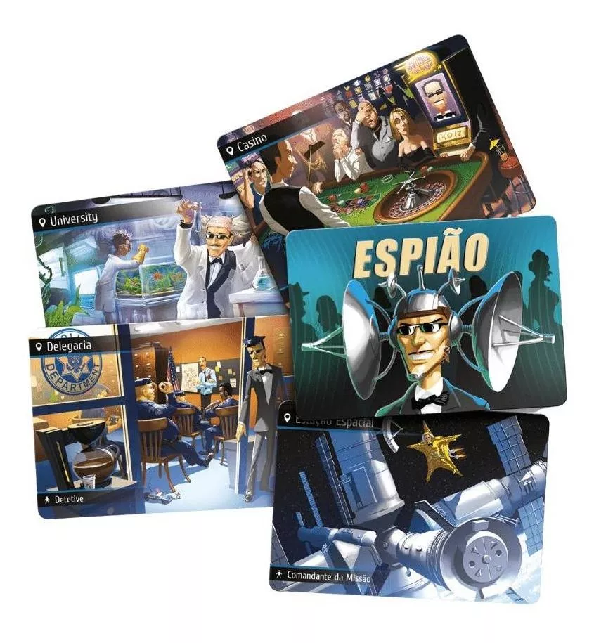 Spyfall - Board Game Papergames Pt/br