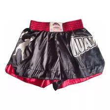 Short Calção Muay Thai Modelagem Tailandesa Em Cetim