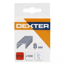 Grampo Para Grampeador De 8mm N53 1000 Grampos Dexter