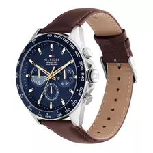 Reloj Tommy Hilfiger Hombre Owen Cuero Multifuncion 1791965