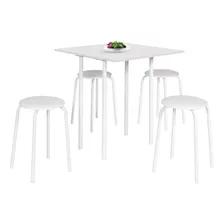 Conjunto Mesa Expert Dobrável Tampo Bp Branco - Ciplafe Br