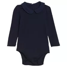 Bodysuit Mockneck Azul Marinho Gap - Bebê Menina