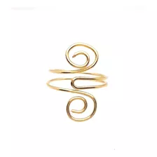 Anillo Dedo Del Pie 14 Kt. Chapado Oro Ajustable