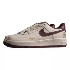 Championes Nike Air Force 1'07 Low Red Dragon Scale 