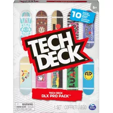 Skateboarding Finger Board Tech Deck Paquete De 10 Tablas