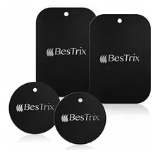 Bestrix - Placa De Metal Para Montaje Magnético Con Adhesivo