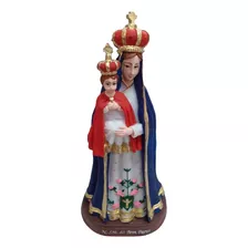 Imagem De Nossa Senhora Do Bom Parto 23cm Resina 