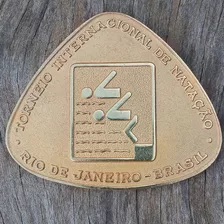 Medalha Inauguração Do Parque Aquático Julio Delamare 1978