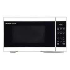 Sharp 1.1 Cu. Ft. White Countertop Microwave Oven 