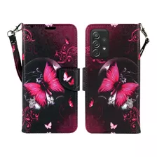 Funda Para Samsung Galaxy A32 5g 2021 Zase Billetera Rosa