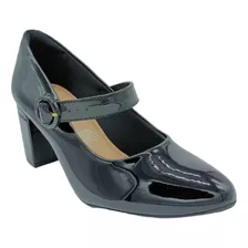 Zapatilla Para Dama Modare 7377.106 Varniz Negro 23/26cm