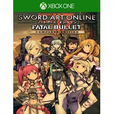 Sword Art Fatal Bullet Complete Xbox - 25 Dig (envio Flash)