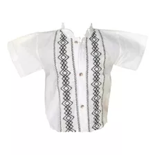 Camisa Guayabera Artesanal Niño (tallas 0-16) 100% Calidad